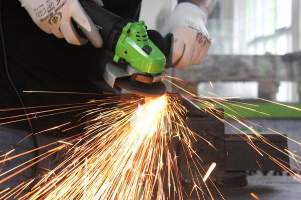 Angle Grinder - 750w Power Input, 12,000 Rpm No-load Speed | Lightweight Design, Spindle Lock For Easy Tool Change, Superb Service Life