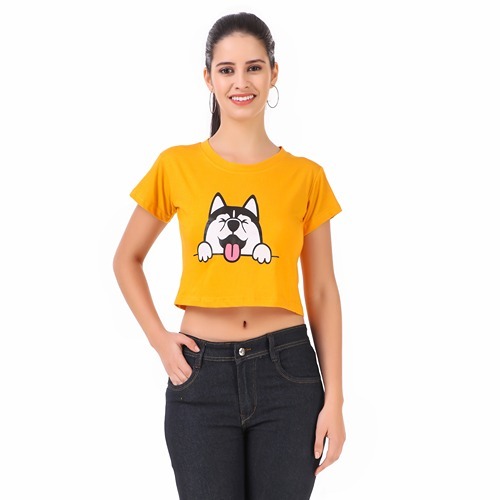 Black Crop Top