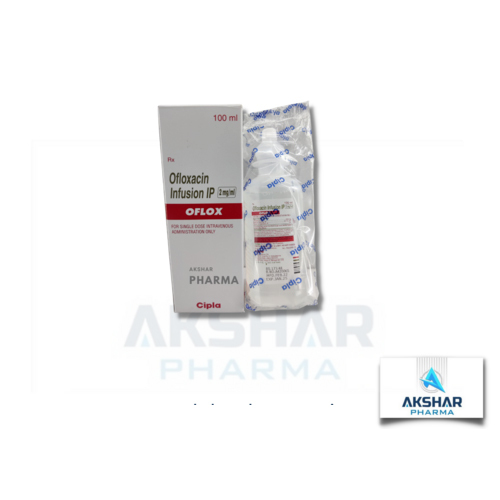 ओफ़्लॉक्स 2 एमजी इन्फ्यूजन एप्लीकेशन: अस्पताल