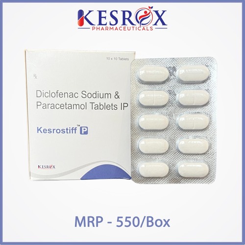 डायक्लोफेनेक सोडियम 50 mg पैरेसिटामोल 325 mg टैबलेट