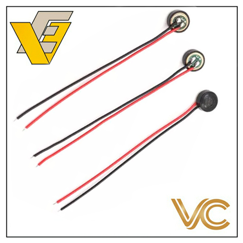 2 वायर के साथ इलेक्ट्रेट कंडेंसर माइक एप्लीकेशन: इंडस्ट्रियल