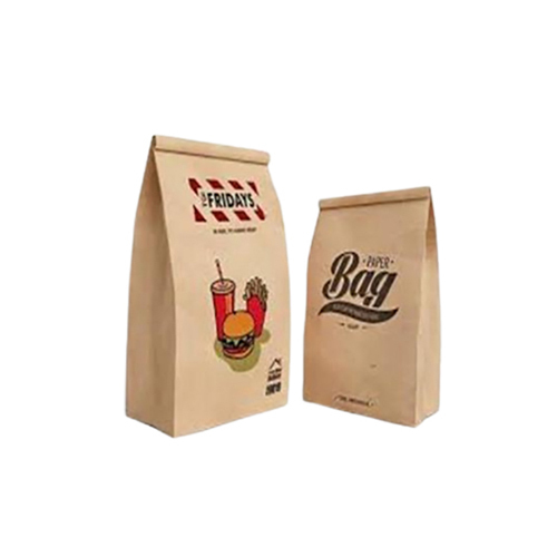 ब्राउन फूड ग्रेड क्राफ्ट पेपर पाउच