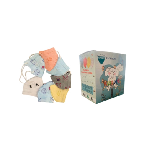 मल्टीकलर N95 किड्स मास्क