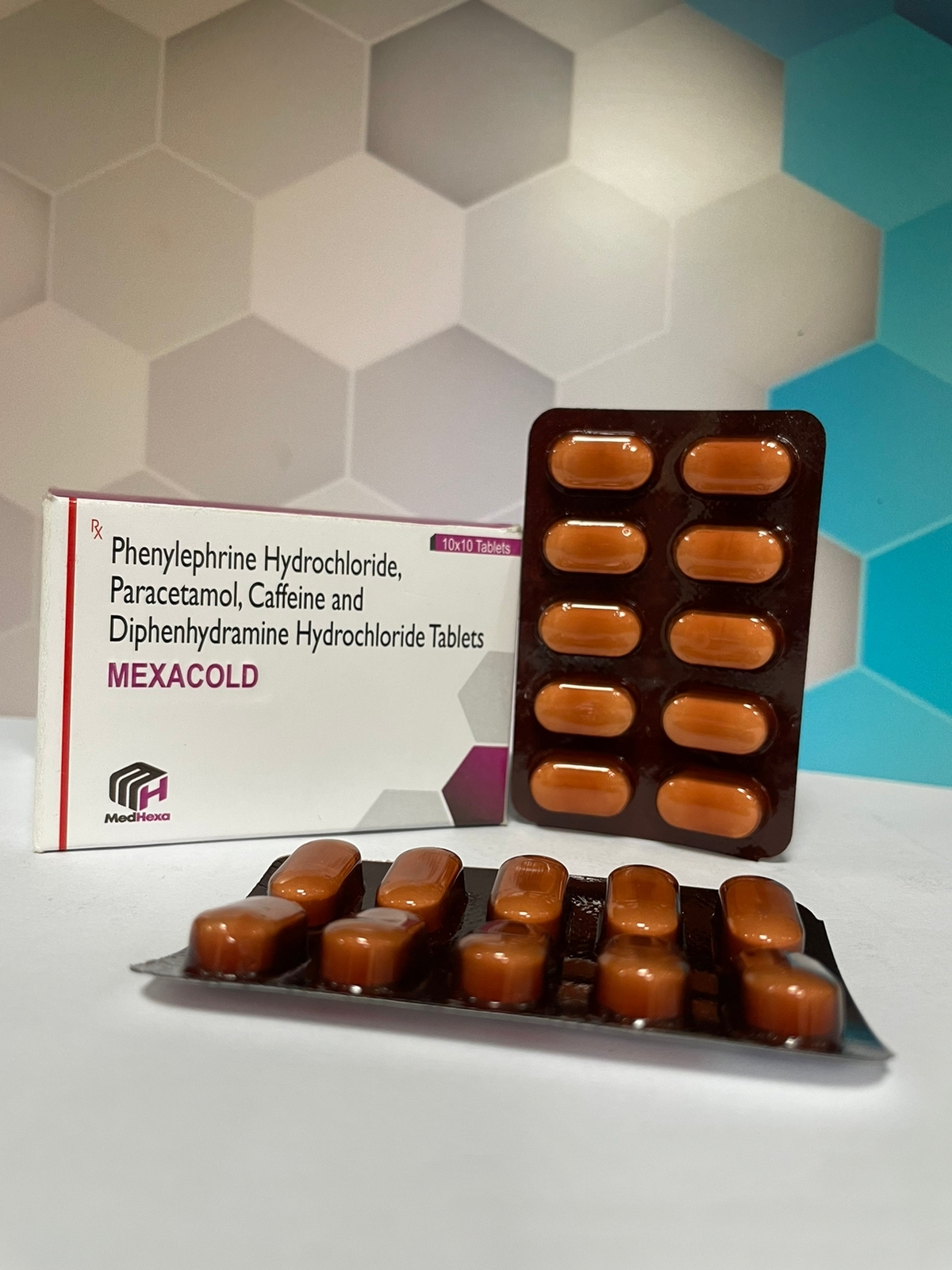 Phenylephrine Hydrochloride 5 Mg Paracetamol 325 Mg Caffeine 30 Mg Diphenhydramine Hydrochloride 25 Mg