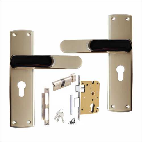 Zinc Mortice Handle Satin Black Finish 8 Inches O 59 Cy Osk Weight: 1.8 Approx  Kilograms (Kg)