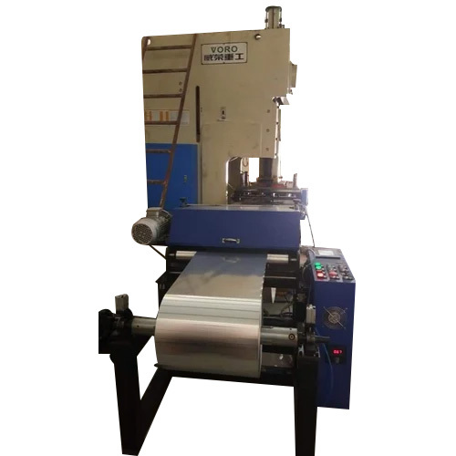 अर्ध स्वचालित हाइड्रोलिक एल्यूमीनियम पन्नी कंटेनर बनाने की मशीन