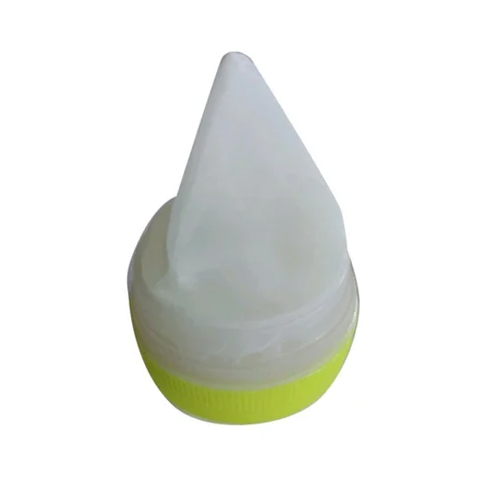 2 Inchx10mm Nylon Double Net Faucet Water Filter - White And Neon Color, 40gm Weight | New Plastic Material, Different Sizes Available, Designed For Home Use