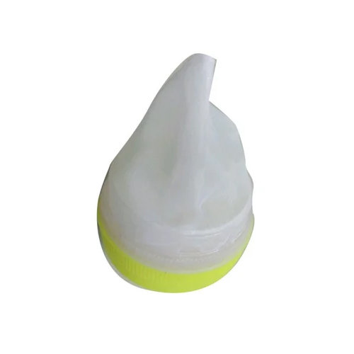 2 Inchx10mm Nylon Double Net Faucet Water Filter - White And Neon Color, 40gm Weight | New Plastic Material, Different Sizes Available, Designed For Home Use