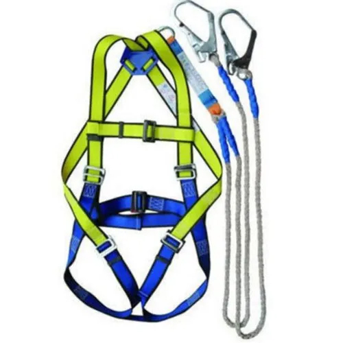 मल्टीकलर फुल बॉडी हार्नेस सेफ्टी बेल्ट