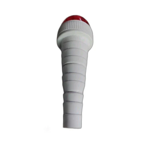 5 Inch 3 In 1 Multi Pvc Jointer - Pvc Material, Diameter 20mm, Color White And Red, Matt Polish Finish | Standard Grade, Different Sizes Available