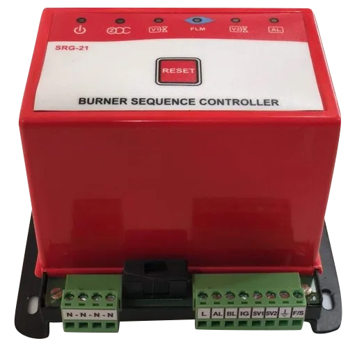 Red Siemens 230V Burner Sequence Controller