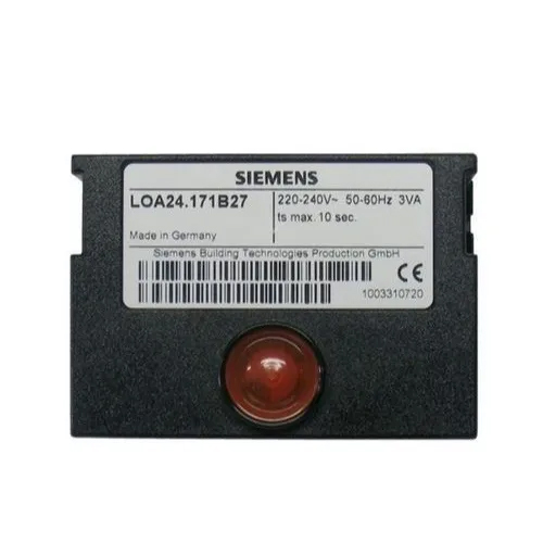 Black Siemens 240 V Burner Sequence Controller