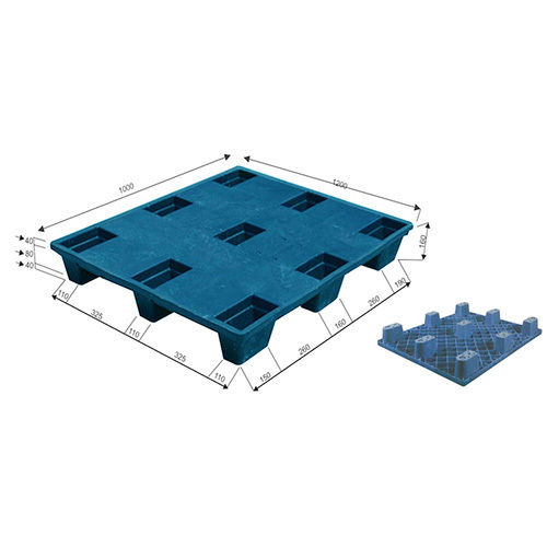 1000 मिमी इंजेक्शन मोल्ड प्लास्टिक पैलेट आकार: विभिन्न उपलब्ध