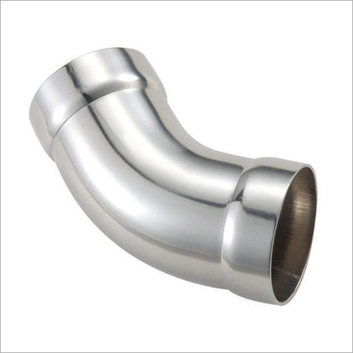 सफेद स्टेनलेस स्टील पाइप कोहनी