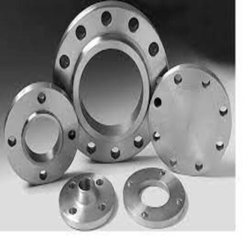 Black  Silver Industrial Duplex Steel Flange