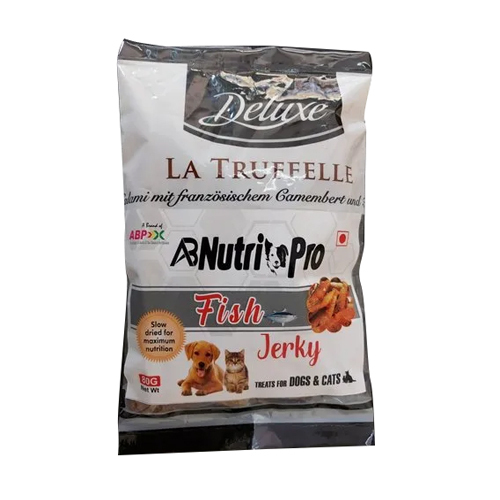 उच्च गुणवत्ता वाली फिश जर्की कैट एंड डॉग फूड