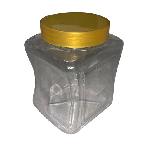 पारदर्शक 500 Ml प्लास्टिक स्टोरेज जार