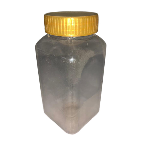 पारदर्शक 300 Ml स्क्वायर प्लास्टिक स्टोरेज जार