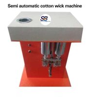 अर्ध स्वचालित कपास की बाती बनाने की मशीन