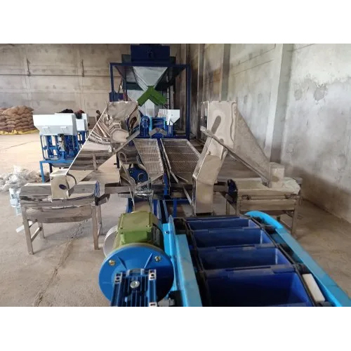 मजबूत 45hp काजू प्रसंस्करण मशीन