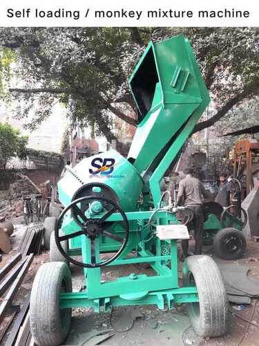 सेल्फ लोडिंग मंकी मिक्स मशीन