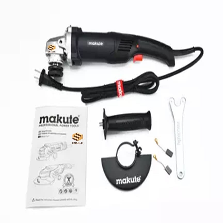 Makute 100mm Angle Grinder Ag016 - Color: Blue And Black