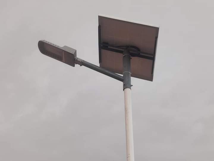 Solar Street Light - Durable Design | Manual Switch Operation, Enhances Safety And Visibility