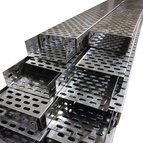 Gi Perforated Cable Trays - Steel Material, Customizable Heights And Widths, Pre Galvanized Finish | Rigid Structure, Corrosion Resistant, Easy Installation