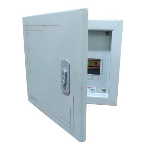 Tpn Type Double Door Mcb Distribution Board Base Material: Metal Base
