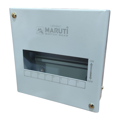 Spn Type Single Door Mcb Distribution Board - Metal Base, Painted Finish | Optimal Performance, Easy Installation, Long Service Life