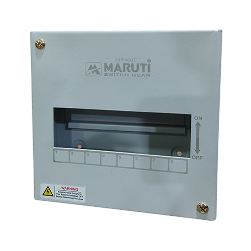 Spn Type Single Door Mcb Distribution Board - Metal Base, Painted Finish | Optimal Performance, Easy Installation, Long Service Life