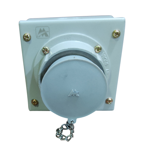 Industrial 3 Pin Extension Board - High Conductivity Rubber, Ergonomic Design, Ip54 Protection | Ultra-smooth Rotation, Cable Guard, Soft Rubber Grommet