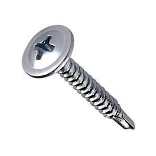 Self Drilling Screw - Iron, 4.8x25mm | Galvanized, Hexagonal Head, Ideal For Metal And Wood Applications
