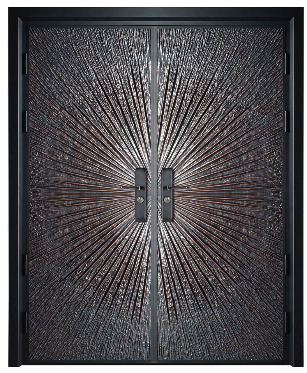 Designer Steel Door - Frame Material: Aluminum Alloy