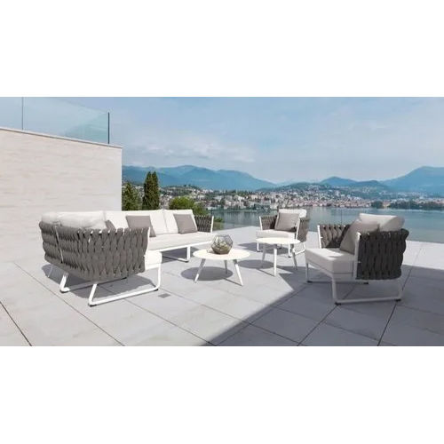 Modern Furnitureio Rope Outdoor L Shape Sofa Set