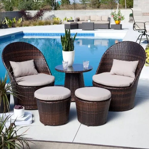 Modern Furniture Wicker Outdoor Bistro Sets