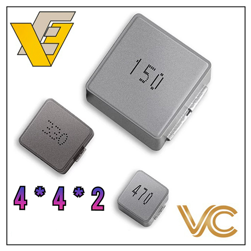 Nr0420-100 10uh 4x4x2 Ve पावर शील्ड इंडक्टर अनुप्रयोग: औद्योगिक