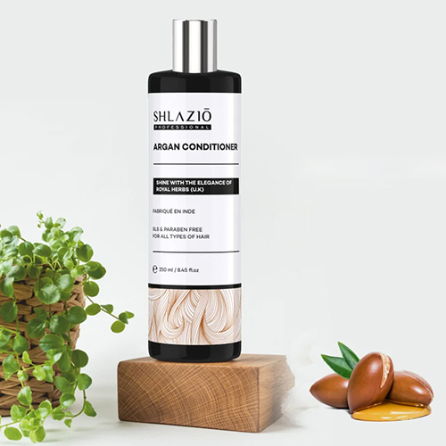 Argan Conditioner - 250 Ml Gel Formula | Boosts Hair Growth, Natural Fragrance, Free From Synthetic Chemicals, Unisex Usage