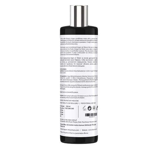Argan Conditioner - 250 Ml Gel Formula | Boosts Hair Growth, Natural Fragrance, Free From Synthetic Chemicals, Unisex Usage