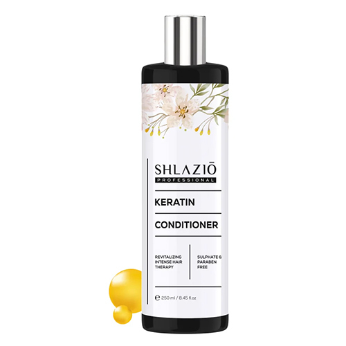 250 Ml Keratin Conditioner - Gel Formulation Moisturizes Hair While Removing Frizz Promotes Silkiness And Shine