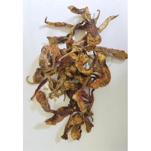 C Grade Fatki Dried Chilli - Organic Mature Green Chilli Pods, Sun-dried For Enhanced Flavor | 12 Months Shelf Life, Raw Processing, Dry Storage