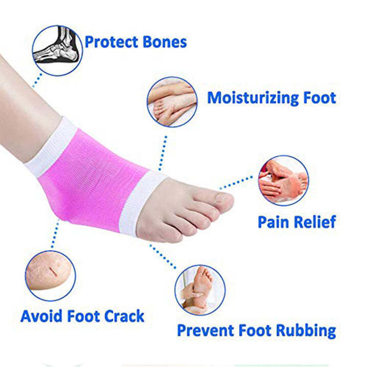 Mix Color Open Toe Socks For Dry Hard
