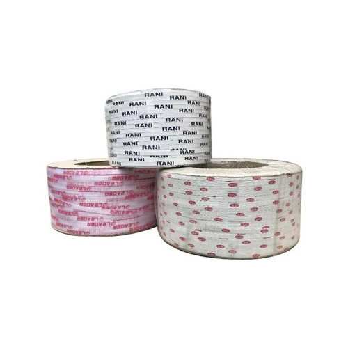 Printed Strapping Roll - Pvc Material, Customized Size | Commercial Usage, Durable And Reliable For Packaging Solutions
