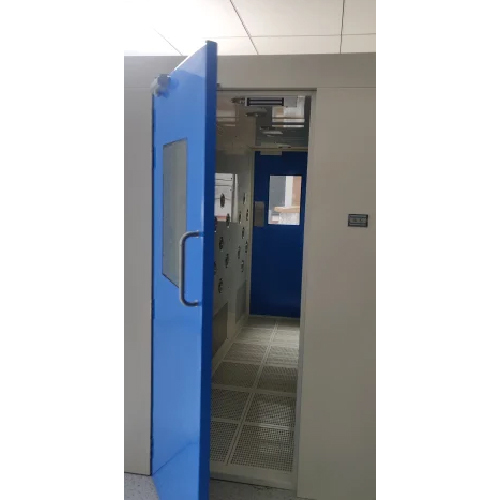 Cleanroom Air Shower - Stainless Steel, 1700(w) X 1000(d) X 2140(h) Mm | Semi-automatic, Portable, High-pressure Air Cleansing