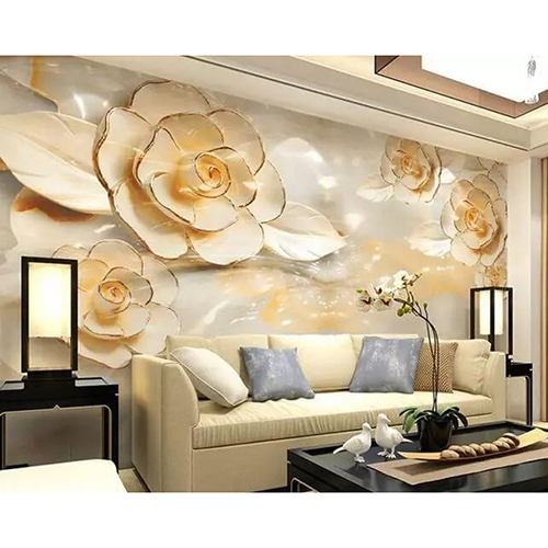 Modular Living Room Interior Design Services - Wood And Glass Materials, Variable Dimensions | Modern Aesthetic, Led Integrated Lighting, Custom Finishes, Space Planning