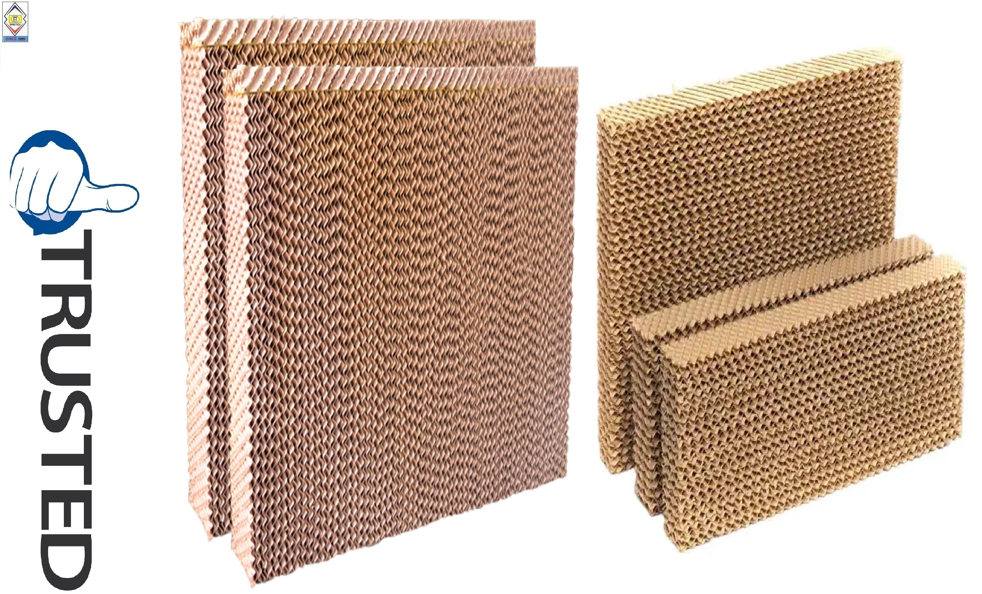 Brown And Green Brown Evaporative Cooling Pad Wholesaler In Gorakhpur Uttar Pradesh