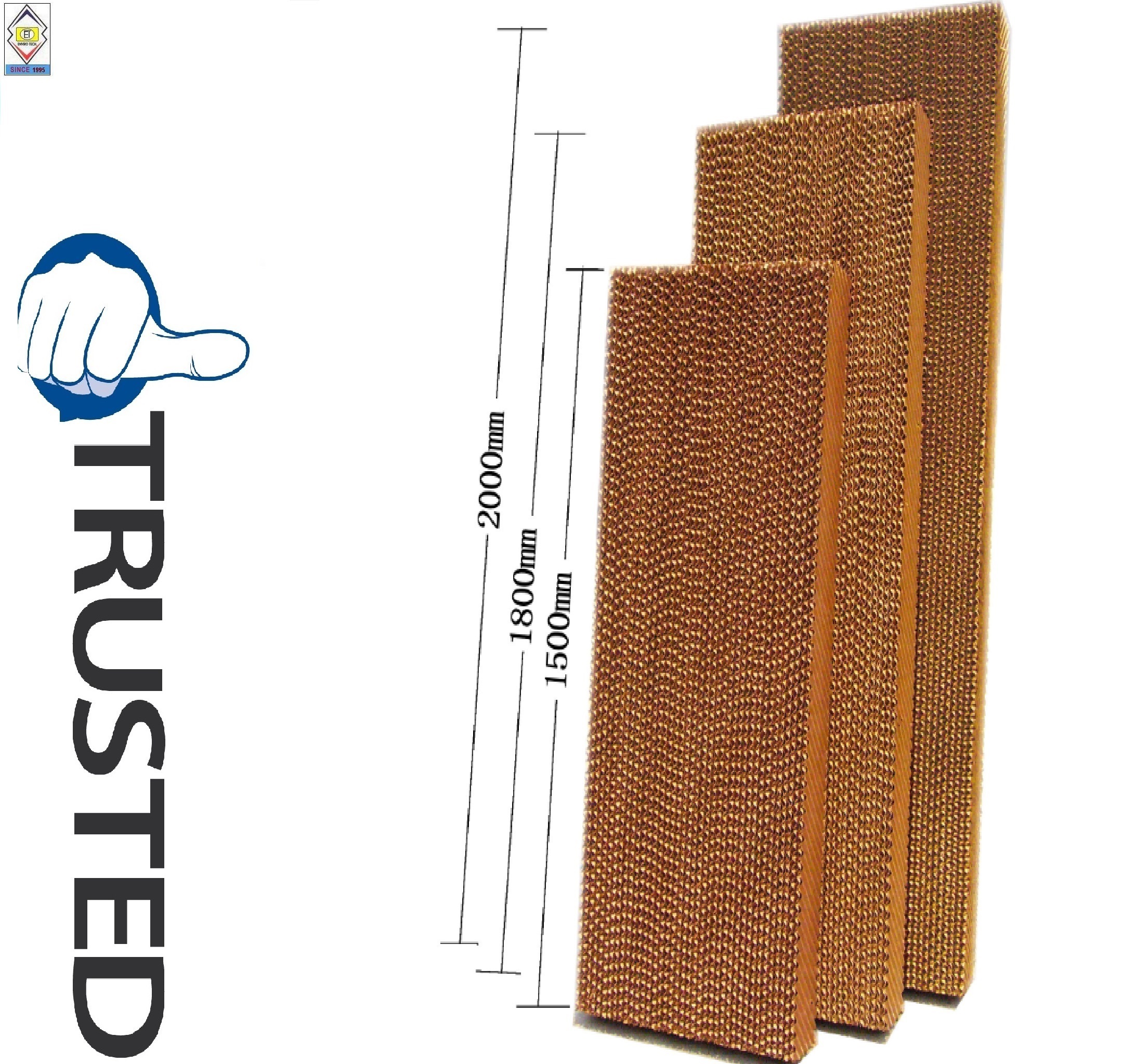 Brown And Green Brown Evaporative Cooling Pad Wholesaler In Gorakhpur Uttar Pradesh
