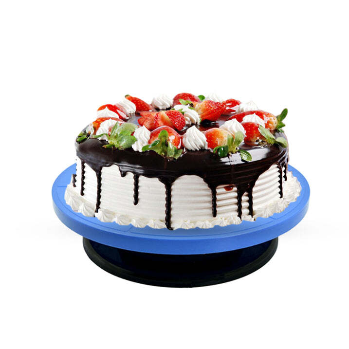Rotate Round Cake Stand - Plastic