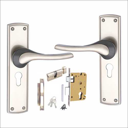 जिंक मोर्टिस हैंडल सैटिन ब्लैक फ़िनिश 8 इंच या 41 किलो ऑस्क वज़न: लगभग 1.7 किलोग्राम (किग्रा)