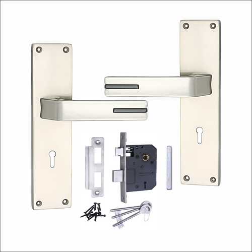 Zinc Mortice Handle Satin Black Finish 8 Inches O 44 Ky Weight: 1.4 Appox. Kilograms (Kg)